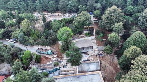 Vaniköy'deki Kaçak Yapıların Yıkımına Başlandı