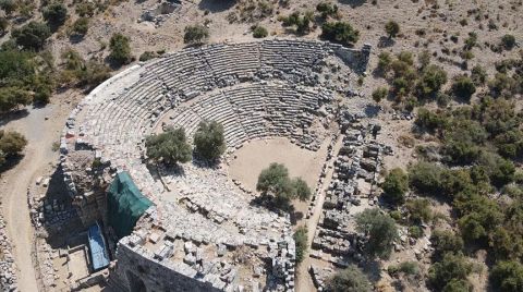 Kaunos Kazılarında Sarnıç ve Sağlık Sistemine Ait Kalıntılara Rastlandı