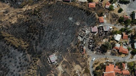 İzmir Yamanlar'daki Yangını Kaçak Kazı Yapanların Çıkardığı Belirlendi