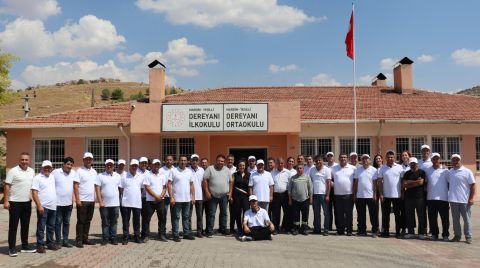 OYAK Çimento, Mardin Yeşilli Dereyanı İlk-Ortaokulu’nu Yeniledi