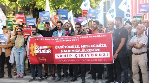 TMMOB, Meslektaşlarının Sorunlarına Dikkat Çekti