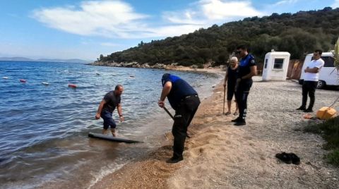 Mavi Bayraklı Koyda Atık Su Rezaleti