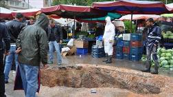 Eskişehir'de Sağanak Nedeniyle Yol Çöktü