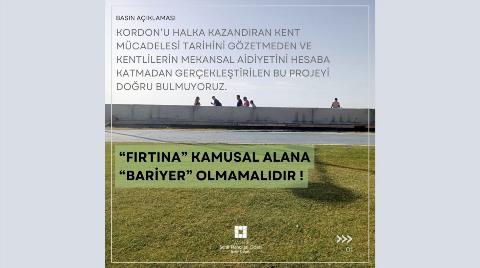 “Fırtına” Kamusal Alana “Bariyer” Olmamalıdır!