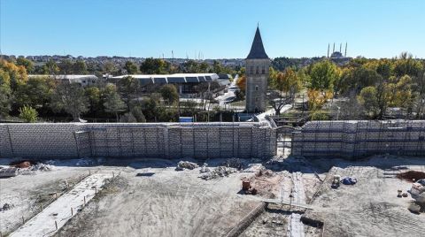 Edirne Sarayı Surlarının Restorasyonunda Sona Gelindi