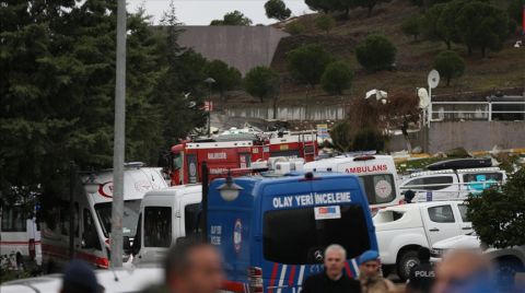 Balıkesir'de Patlayıcı Üretilen Fabrikada Patlamada