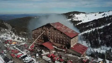 Kartalkaya'daki Otel Yangınını Araştırmak için Meclis Araştırma Komisyonu Kuruldu