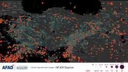 Türkiye ve Yakın Çevresinde Son 2 Yılda 107 Bin Deprem Meydana Geldi