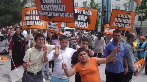Ankara'da Barınma Hakkı için Eylem