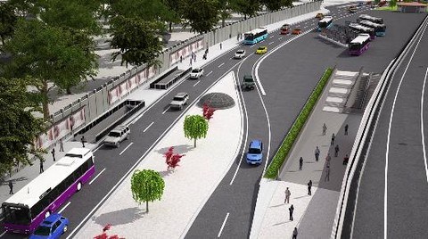 Mecidiyeköy Metrobüs İstasyonu Yenileniyor