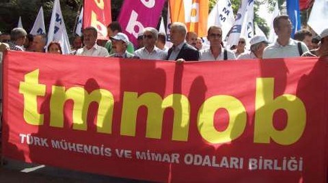 TMMOB Yasası İmza Kampanyası Başladı