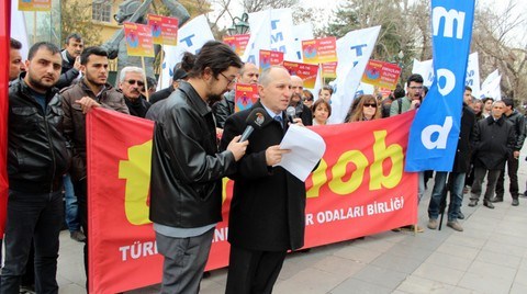 Mühendislerden İş Kazalarına Protesto