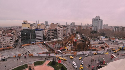 Taksim'de Doğalgaz Bulundu!