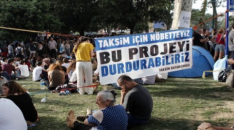 Taksim Projesinde Yürütmeyi Halk Durdurdu