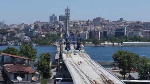 Haliç Metro Köprüsü'nde Test Sürüşü 29 Ekim'de