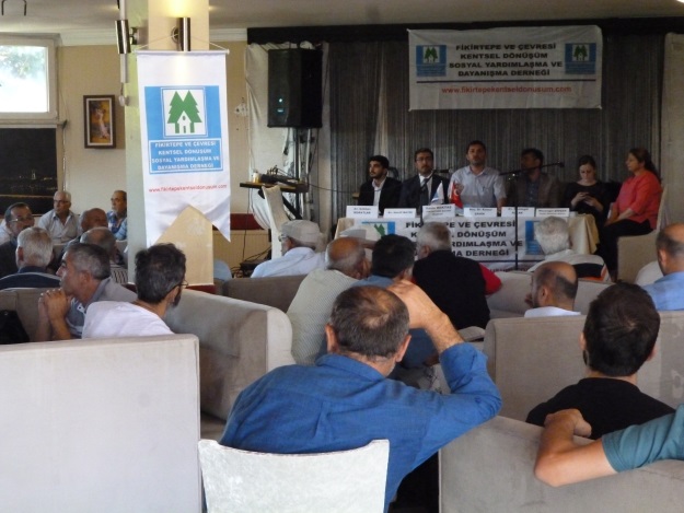 FİKENTDER Ünalan'da Kentsel Dönüşüm bilgilendirme toplantısı