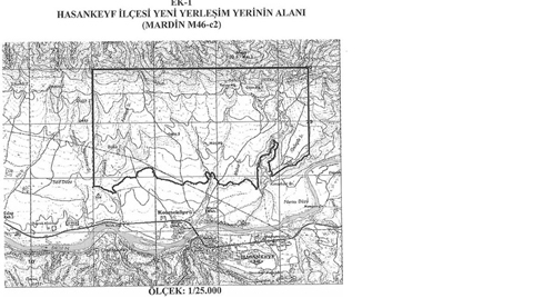 Hasankeyf'in Yeni Sınırları Çizildi