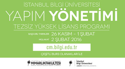 İstanbul Bilgi Üniversitesi Yapım Yönetimi Programı