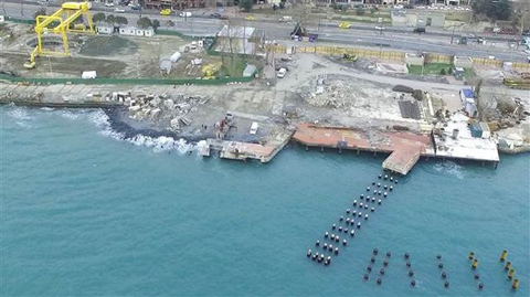 Kabataş’taki "Martı Projesi" İlerliyor