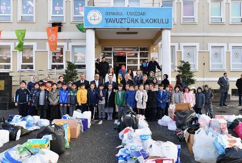 Üsküdar'da "Uygulamalı Atık Günü"