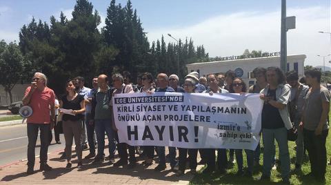 Ege Üniversitesi’nde ‘Millet Bahçesi’ne Tepki