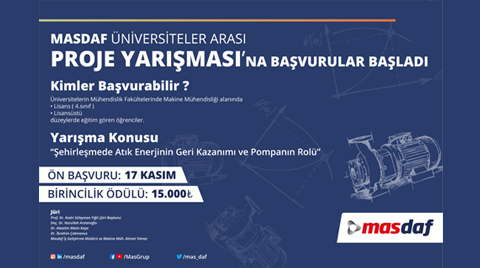 Masdaf Üniversiteler Arası Proje Yarışması
