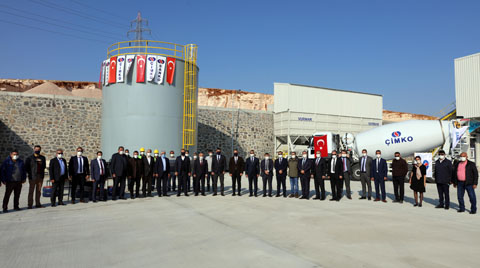 ÇİMKO’nun 25’inci Hazır Beton Tesisi Üretime Başladı