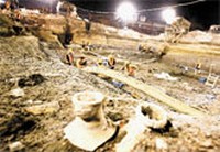 Yenikapı'da 24 Saat Arkeolojik Kazı