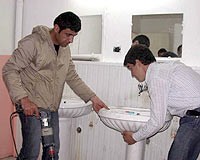 Öğrenciler Sponsor Bulup Fakültenin Tamirat ve Tadilat İşlerini Yapıyor