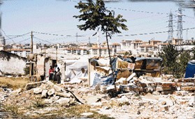 İstanbul'dan Ortaçağ Manzarası