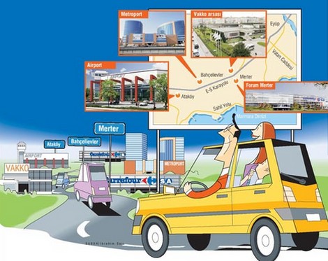 Büyükdere'nin Yeni Rakibi Merter-Ataköy Hattı Olacak
