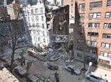 Manhattan'da Dev Vinç Binanın Üstüne Yıkıldı