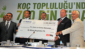 Koç Holding'ten Ağaçlandırma Seferberliği
