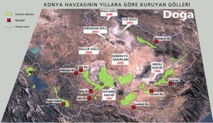 'Tuz Gölü'nü Küresel Isınma Değil DSİ Kuruttu'