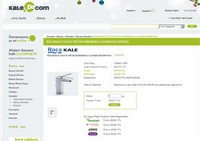 Mutfak ve Banyoda Neye İhtiyacınız Varsa kalede.com ’da!