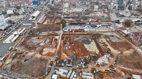 Malatya Kent Merkezinde Konut ve İş Yeri İnşa Çalışmaları Sürüyor