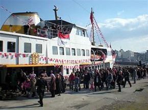 Yalova-Adalar Vapur Seferleri Yeniden Başladı