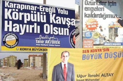 Biri Konya'da AKP'ye Yazım Kılavuzu Vermeli!
