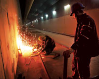 Marmaray'daki Son Bağlantı da Yapıldı