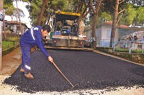 İzmir Büyükşehir'den 304 Bin Ton Asfalt