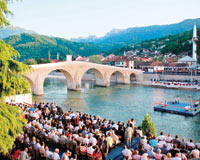 Mostar Köprüsü'ne Kardeş Geldi