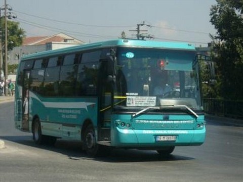Belediye Otobüsüne Haciz Geldi