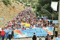 Munzur’da Barajlara Karşı ‘Beyaz Eller’ Yürüyüşü