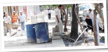 GMK’deki Kaldırım Çalışmasına Eleştiri