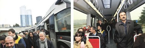 Aracını Bırakıp Otobüse Binenler Arttı