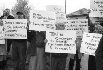 Başıbüyük Mahallesinden TOKİ’ye Tepki