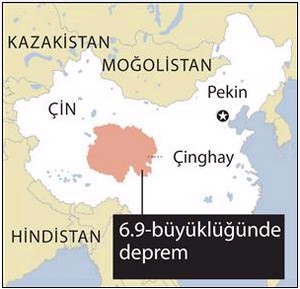 Deprem Bu Kez Çin'i Vurdu: 300 Ölü