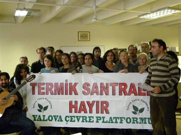 "Termik Santral İstemiyoruz"