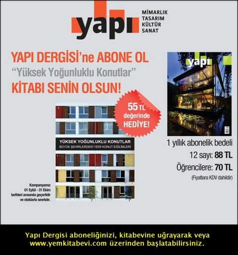 Yapı'nın 55 TL'lik Kitap Hediyeli Abonelik Kampanyasında Son 1 Hafta