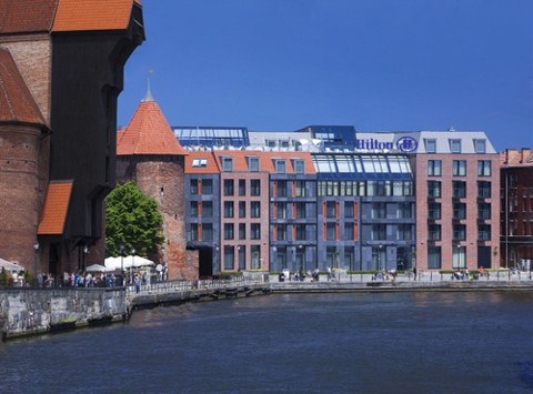 Hilton Gdansk'ta Günümüz Mimarisiyle Ortaçağ Bir Arada